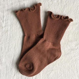 EnkeliBB Baby Solid Floor Socks Kids Spring/Summer Kawaii Socks Korean Japan Style Baby Tube Socks Bobo Choses Bebes Design