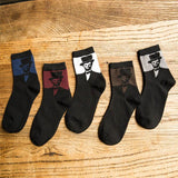 Harajuku Van Gogh Socks Funny Cotton Gentleman Patterned 3D Socks Cool Summer Ankle Men Socks Art Casual Male Fashion Sox