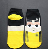 1 Pair Spring Marvel Avengers Socks Women Men Sock Cartoon Batman Captain America Iron man Spiderman Bruce Lee Marvel Socks