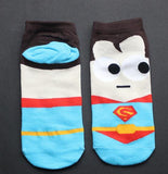 1 Pair Spring Marvel Avengers Socks Women Men Sock Cartoon Batman Captain America Iron man Spiderman Bruce Lee Marvel Socks
