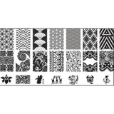 30 Styles DIY Nail Art Plates Flower Lace Nail Stencil Manicure Template Stamping Plate