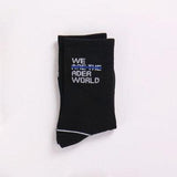 Happy Socks Men Funny Cotton Mens Socks Colorful Ankle Rainbow Socks Male Breathable Crew Socks Women Striped Long Letter Fire