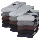 Eur40-44 Hot Selling Men Winter thicken warm terry socks male business casual thermal cotton socks 5pairs/lot(60g/pair) s78