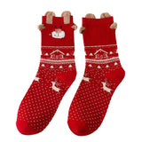 Christmas Women Cotton Socks Multi-Color Women's Winter Socks calcetines women socks christmas socks
