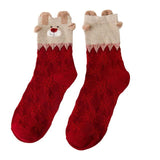 Christmas Women Cotton Socks Multi-Color Women's Winter Socks calcetines women socks christmas socks