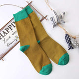 Mens cotton socks happy fashion sock men originality graffiti casual socks simple packaging 1 pair colour cotton sock